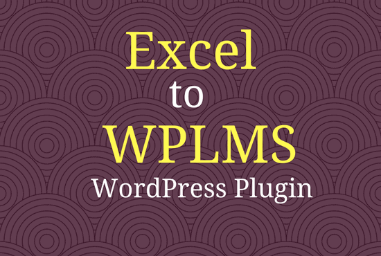excel to wplms wordpress plugin