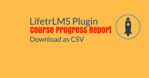 course progress report