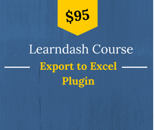 learndash course export to