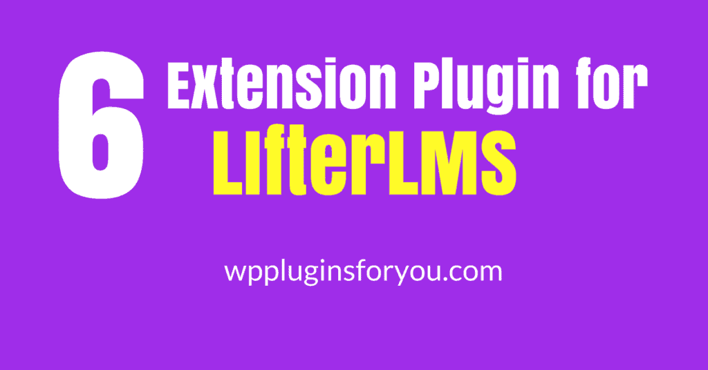 plugin for lifterlms