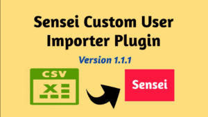 custom user import from csv to sensei