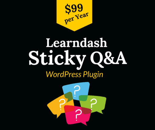learndash sticky q&a