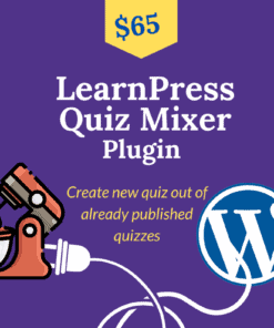 learnpress quiz mixer plugin