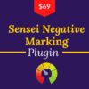 sensei lms negative marking plugin