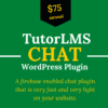 tutorlms chat plugin